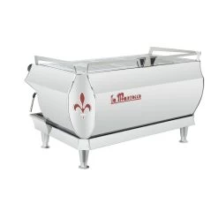 La Marzocco GB5 S 3 Group AV With Scales Espresso Machine -Barista Gear Shop gb5 s abr 3gr back angle 3 high l