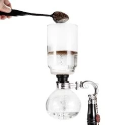 Yama Glass 3 Cup Tabletop Siphon Coffee Maker (Alcohol Burner) -Barista Gear Shop ground pour 8ae7c1ae 37fb 4e31 b001 4dc1e97395b9