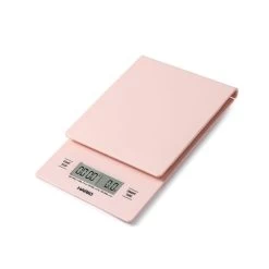 Hario V60 Drip Scale And Timer - Matte Pink -Barista Gear Shop hario scale pink 1