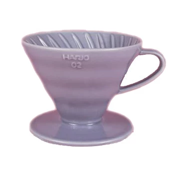 Hario V60 Ceramic Coffee Dripper 02 - Purple 4 Hario V60 Ceramic Coffee Dripper 02 - Purple - Image 2
