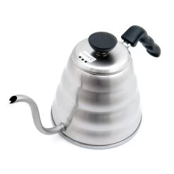 Hario Buono V60 Drip Kettle 1.2L - Silver -Barista Gear Shop hario kettle