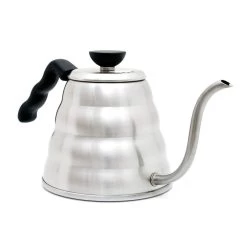 Hario Buono V60 Drip Kettle 1.2L - Silver -Barista Gear Shop hario kettle 3