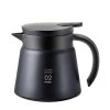 Hario V60 Vacuum Insulated Metal Server 02 - Black -Barista Gear Shop hario vacuum insulated meta