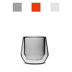 Double Wall Glass Espresso Cup (2.5oz/75ml) - Set Of 2