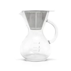 Yama Coffee Drip Pot W/ Glass Handle & Filter Cone - 20oz