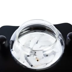 Yama 6-8 Cup Cold Drip Maker Straight Black Wood Frame (32oz) -Barista Gear Shop ice beaker