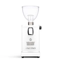 Ascaso I-STEEL Flat Burr Home Coffee Grinder, 54MM - White