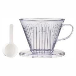 Kalita Style 103 Coffee Dripper - Clear Plastic -Barista Gear Shop kalita 103 dripper kw103d