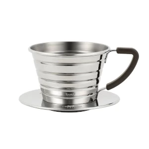 Kalita Wave 155 Stainless Steel Coffee Dripper 3 Kalita Wave 155 Stainless Steel Coffee Dripper