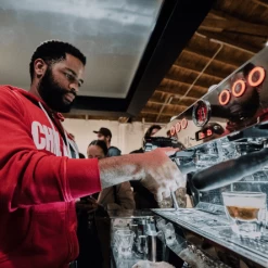 La Marzocco KB90 2 Group AV With Scales Espresso Machine -Barista Gear Shop kb90 photo feature thumb b405abb5 5f07 4523 889b d634afe99859