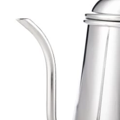 Yama Stainless Steel Gooseneck Kettle (24oz) -Barista Gear Shop kettle spout 1