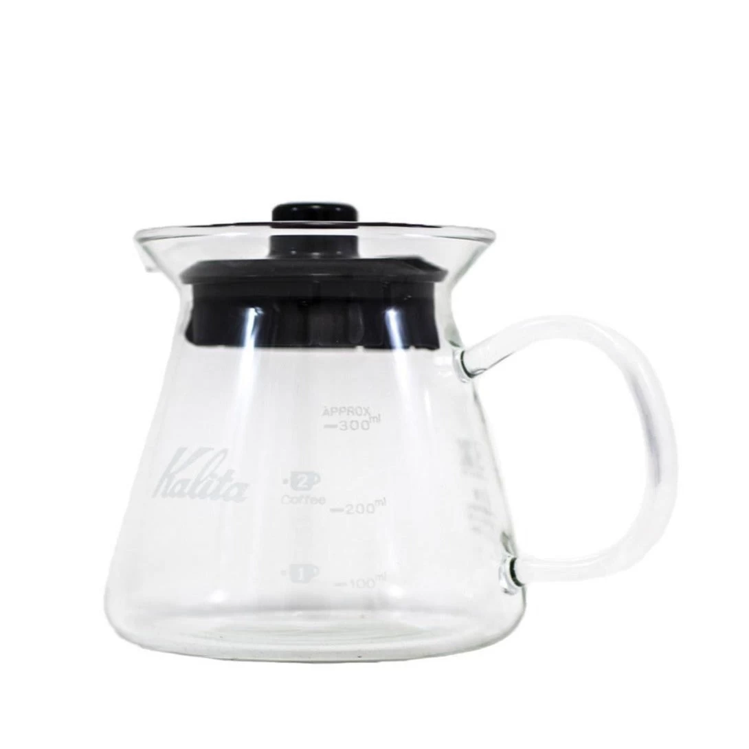 Kalita Wave Glass Coffee Server - 300ml 3 Kalita Wave Glass Coffee Server - 300ml