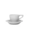 Lino Espresso Cup & Saucer - Grey (3oz/89ml) -Barista Gear Shop lino espresso gray 2 a4625262 4535 44d5 8dc4 e585a46ee801