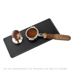 Barista Basics Tamping & Packing Mat, Large (5" X 12") -Barista Gear Shop long pad with tamp
