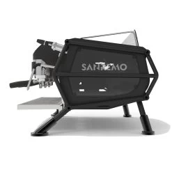 Sanremo Café Racer Naked 3 Group Volumetric Espresso Machine - Black/Black -Barista Gear Shop naked 3gr blk blk side f1a183d2 9d85 4ebe a42b f9a8c7b427d0