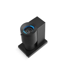 Opus Conical Burr Coffee Grinder - Black -Barista Gear Shop opus grinder black top2