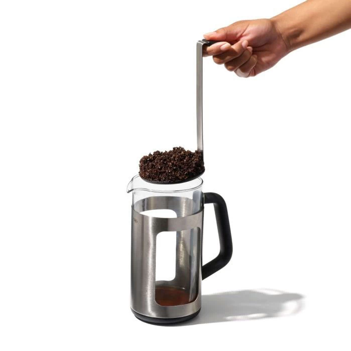 OXO 8-Cup French Press With Grounds Lifter 4 OXO 8-Cup French Press With Grounds Lifter - Image 2