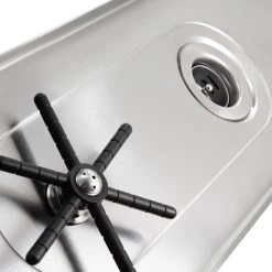 Pitcher Rinser For Bars & Cafes NSF Approved - 7" X 24" -Barista Gear Shop rinser channel tray 1