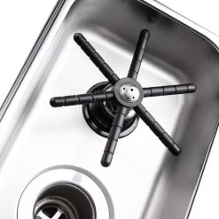 Flush Mount Bar & Cafe Rinser NSF Approved - 6" X 10" -Barista Gear Shop rinser sink quarter