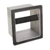 Barista Basics Open Bottom Knock Box Chute (6" X 5.5" X 4") 1 Barista Basics Open Bottom Knock Box Chute (6" X 5.5" X 4") -Barista Gear Shop rw 25102