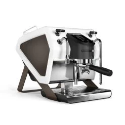 Barista Gear Shop 20 Sanremo YOU Single Group Espresso Machine - White/Brown