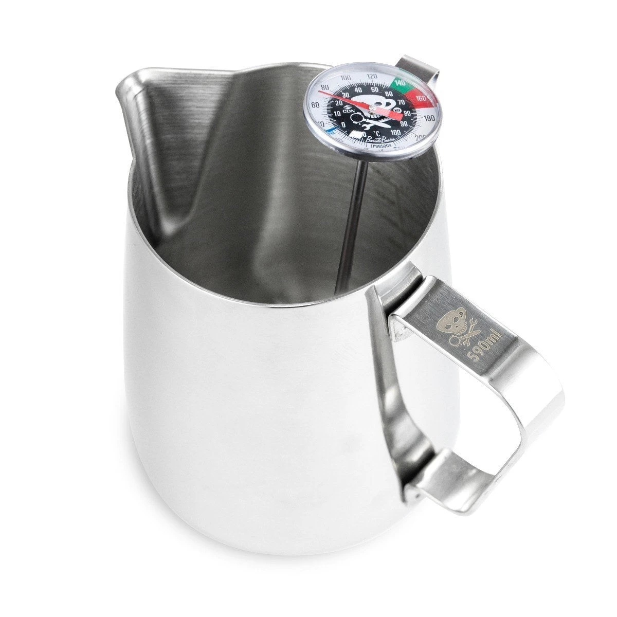 20oz. Steaming Pitcher & Thermometer Combo 4 20oz. Steaming Pitcher & Thermometer Combo - Image 2