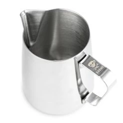 Barista Basics Frothing Pitcher 32oz - Silver -Barista Gear Shop spout top 940ml 07900edd a9f0 4775 b0b8 e098e511c31e