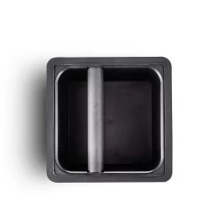 Barista Basics Knockbox (6" X 6" X 5") -Barista Gear Shop square knock box overhead 3595322c 7851 4c73 a292 3e2e20f9ca5d