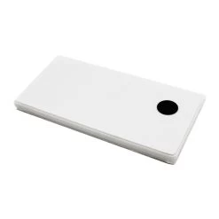 Rubber Stamp Pad - Black Felt Ink Pad - 3" X 6"