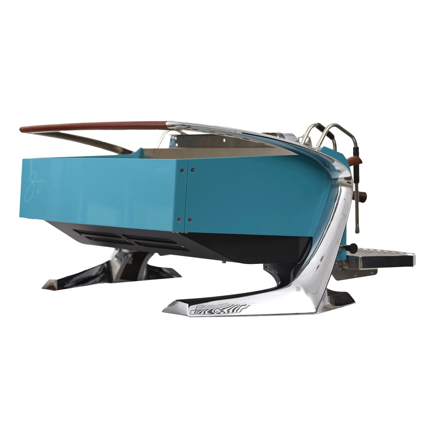 Slayer Steam LP 2 Group Volumetric Espresso Machine - Turquoise Blue 8 Slayer Steam LP 2 Group Volumetric Espresso Machine - Turquoise Blue - Image 6