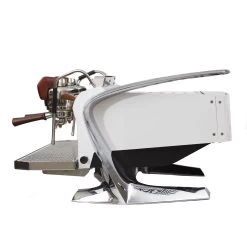 Slayer Steam LP 2 Group Volumetric Espresso Machine - White -Barista Gear Shop steam lpx white rside