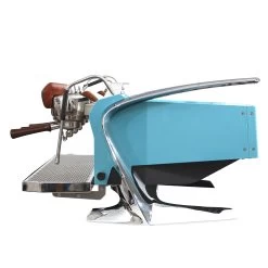 Slayer Steam LP 3 Group Volumetric Espresso Machine - Turquoise Blue -Barista Gear Shop steam plx turq 6 d9415123 954a 46eb ba88 0599a513dee6