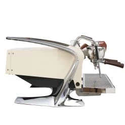 Slayer Steam LP 3 Group Volumetric Espresso Machine - Bone Beige -Barista Gear Shop steamlpx beige 3g lside 470709c1 e7ca 4ef0 b9fb 466b0fcb68c1