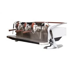 Slayer Steam LP 3 Group Volumetric Espresso Machine - White -Barista Gear Shop steamlpx gwhite 3g front 5fde842f d7b5 422a 9912 0caff54d92f0