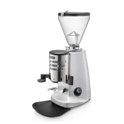 Super Jolly V Up W/ Timer Switch Manual Doser Espresso Grinder - Silver