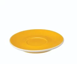 Tulip Style Latte Cup & Saucer (9.5oz/280ml) - Set Of 2 -Barista Gear Shop tulip 280ml yellow saucer 300dpi