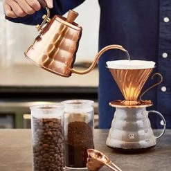 Hario V60 Copper Coffee Dripper 02 -Barista Gear Shop v60 copper dripper 2