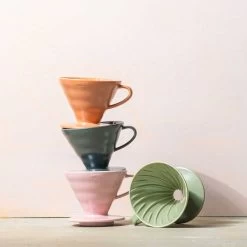 Hario V60 Ceramic Coffee Dripper 02 - Pink -Barista Gear Shop v60 stack holiday 023fe199 c96b 46ef baf8 6860bfaedfc1