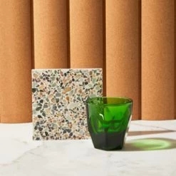 Vero Cappuccino Glass (6oz) - Emerald -Barista Gear Shop vero capp emer life