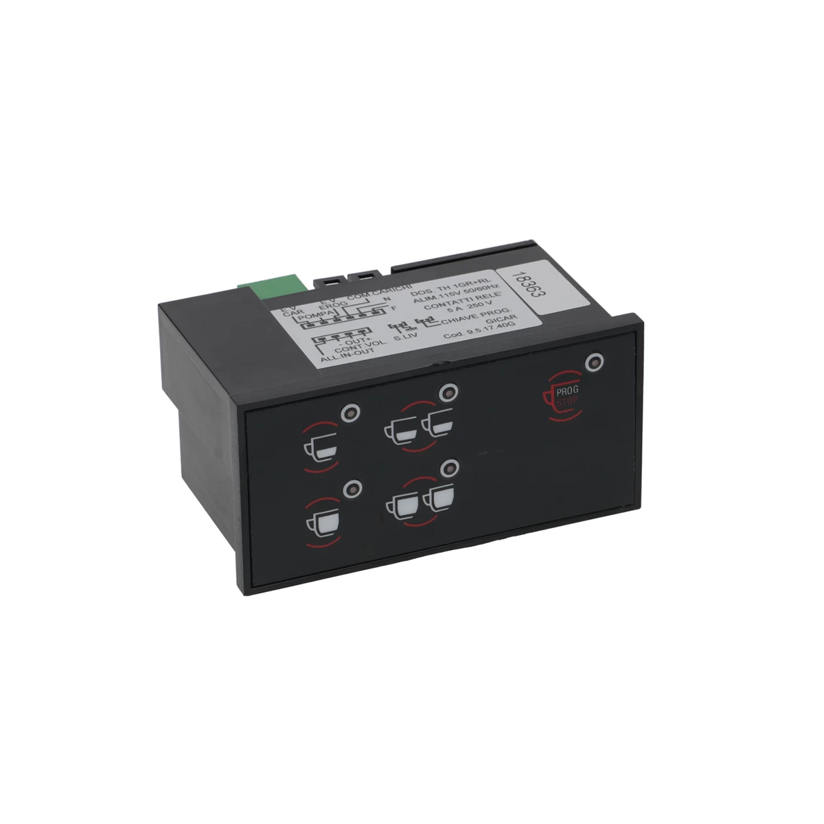 Wega 5 Button 115V Touchpad W/Microprocessor (Special Order Item) 3 Wega 5 Button 115V Touchpad W/Microprocessor (Special Order Item)