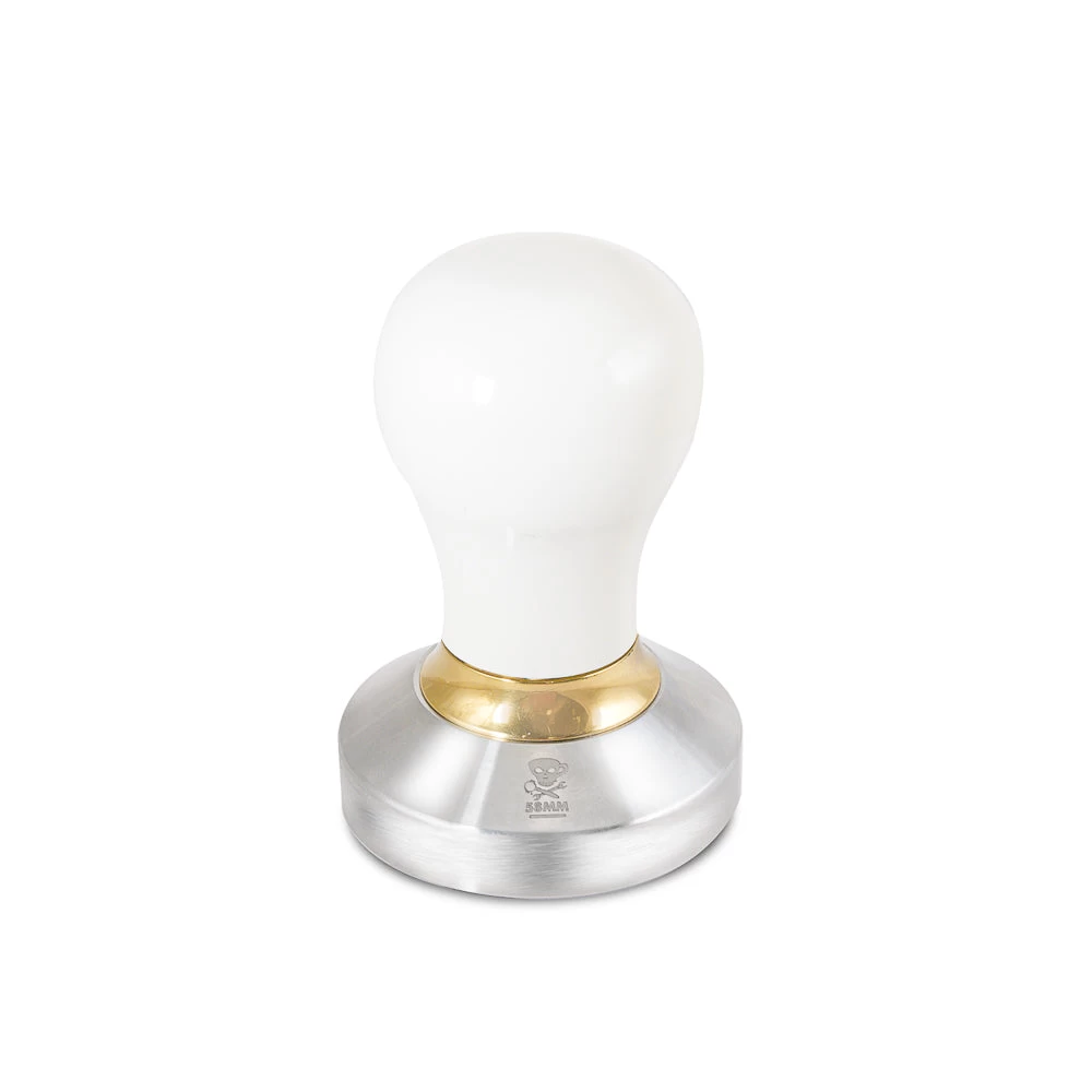 Design 5 Espresso Tamper - White 4 Design 5 Espresso Tamper - White - Image 2