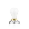 Design 5 Espresso Tamper - White -Barista Gear Shop white tamper ep5 straight