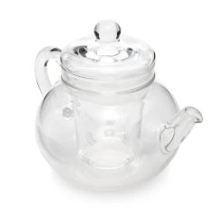 Yama Glass Blooming Teapot W/ Infuser - 32oz -Barista Gear Shop yamya1000 2 1c12db0e 3690 48d6 801e 41a84d11caa0