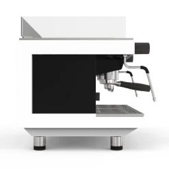 Sanremo Zoe Compact 2 Group Volumetric Espresso Machine - White -Barista Gear Shop zoe compact white side